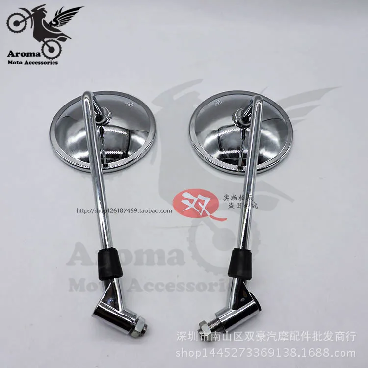 chrome silver round motorbike rear view mirror unviersal 10MM 8MM motorcycle rearview mirror for honda yamaha moto side mirror
chrome silver round motorbike rear view mirror unviersal 10MM 8MM motorcycle rearview mirror for honda yamaha moto side mirror
