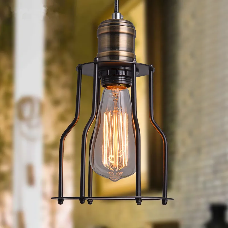 Countryside Bar Light Loft Lamp Iron Industrial Retro Indoor light 150x230mm Pendant Lights E27 220v Package without Bulbs E27
Countryside Bar Light Loft Lamp Iron Industrial Retro Indoor light 150x230mm Pendant Lights E27 220v Package without Bulbs E27