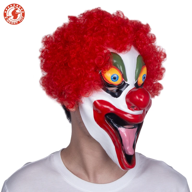 Halloween Masquerade Red Clown Mask Clown Diva Jack The JokerF unny Party Screaming Face Mask
Halloween Masquerade Red Clown Mask Clown Diva Jack The JokerF unny Party Screaming Face Mask