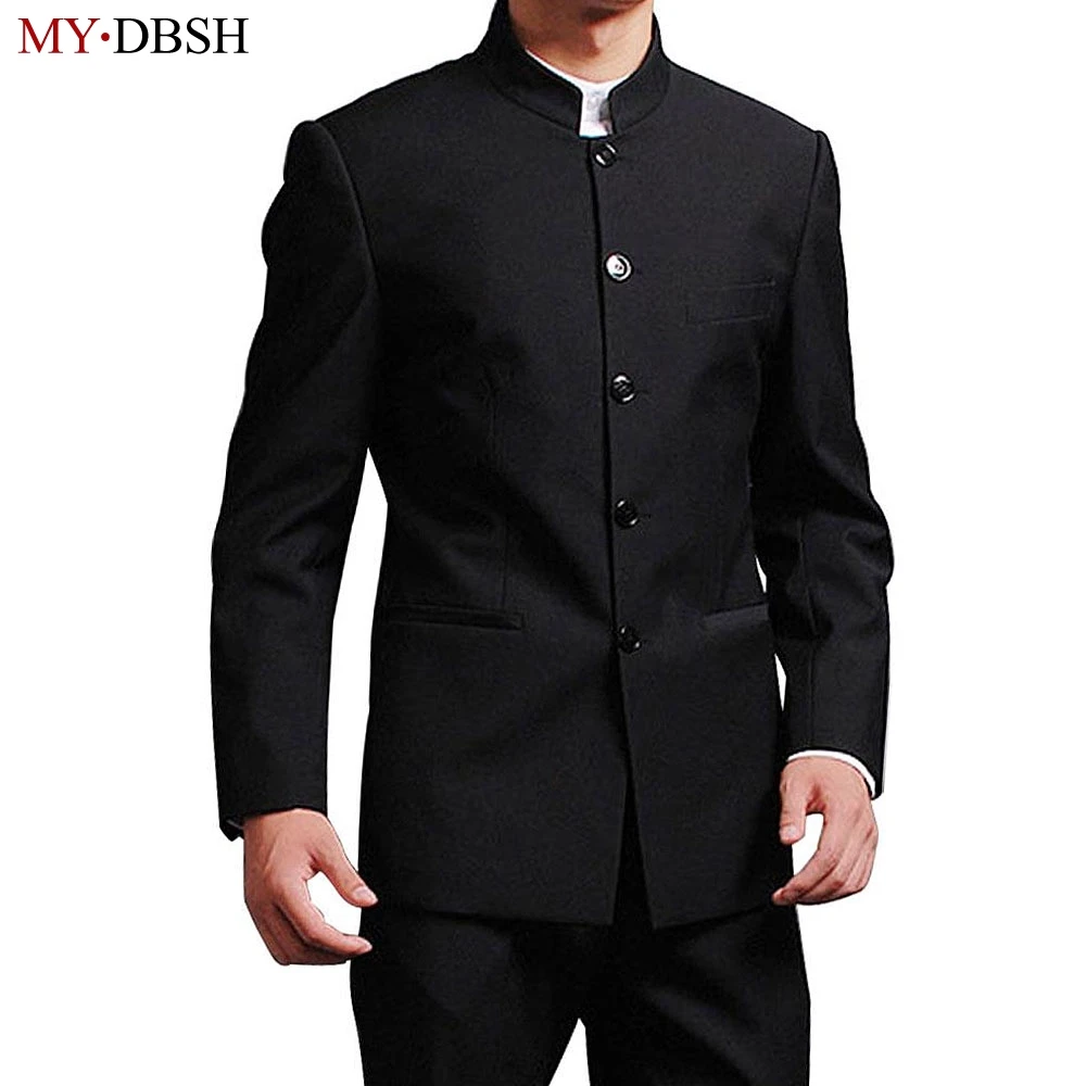 MYDBSH Brand Men Suits High Quality Chinese Stand Collar Male Suit Slim Fit Blazer Wedding Terno Tuxedo 2 Piece (Jacket and Pant
MYDBSH Brand Men Suits High Quality Chinese Stand Collar Male Suit Slim Fit Blazer Wedding Terno Tuxedo 2 Piece (Jacket and Pant