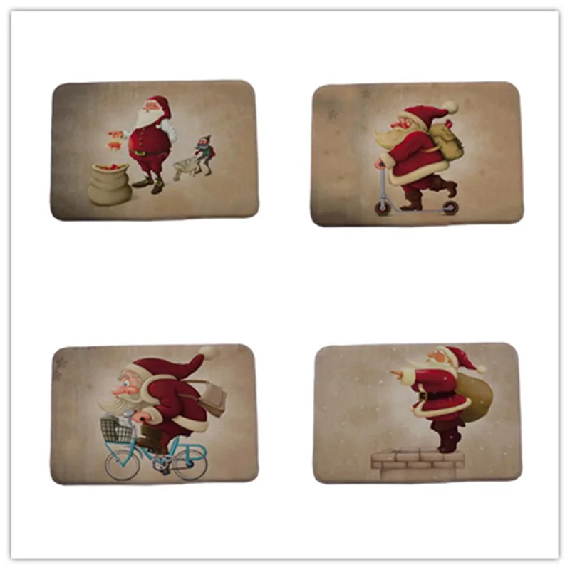 Christmas Door Mat Cute Santa Claus Printed Indoor Outdoor Floor Rugs Rectangle Thick Coral Velvet Non-slip Bath Mat
Christmas Door Mat Cute Santa Claus Printed Indoor Outdoor Floor Rugs Rectangle Thick Coral Velvet Non-slip Bath Mat