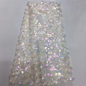 Cassiel African Lace With Sequins Embroidery Textile Lace Fabric High Quality Sequins French Tulle Lace Fabrics For Wedding
Cassiel African Lace With Sequins Embroidery Textile Lace Fabric High Quality Sequins French Tulle Lace Fabrics For Wedding
