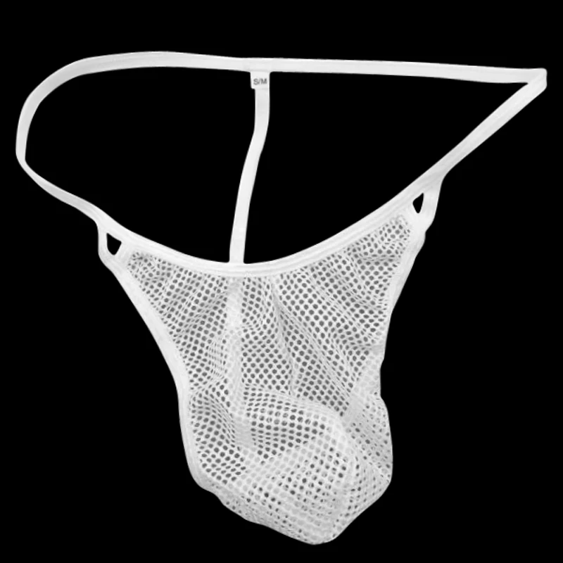 Sexy Men Thongs White See Through Mesh Male G String Men Pouch Transparent String Jockstrap Gay Underwear Micro Thongs
Sexy Men Thongs White See Through Mesh Male G String Men Pouch Transparent String Jockstrap Gay Underwear Micro Thongs