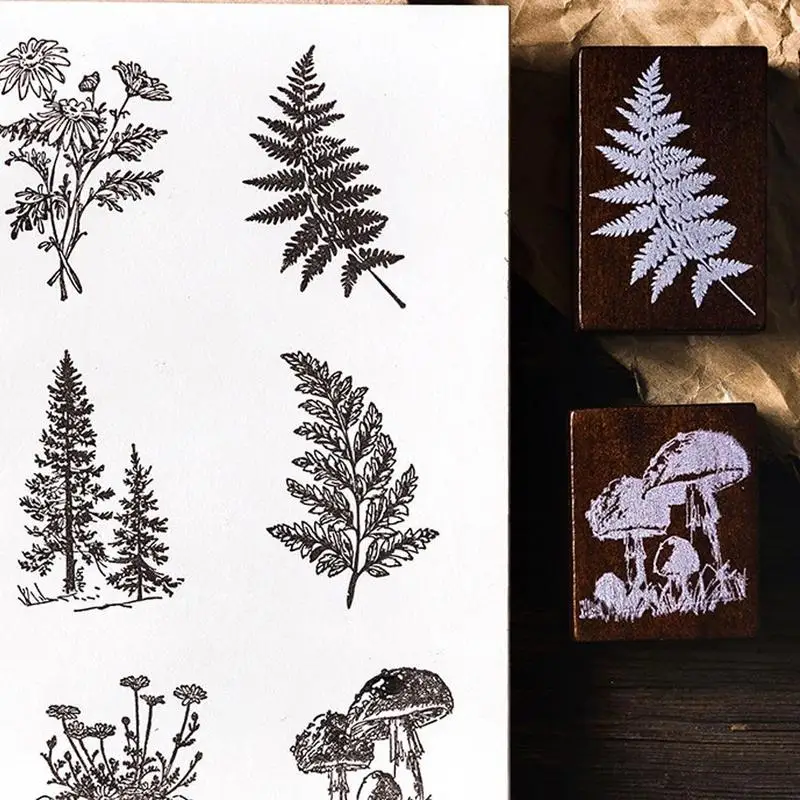1pc Vintage Forest Herbaceous Plants Decoration Stencil Wooden Stamps For Scrapbooking Stationery Diy Craft Stencil Templates
1pc Vintage Forest Herbaceous Plants Decoration Stencil Wooden Stamps For Scrapbooking Stationery Diy Craft Stencil Templates