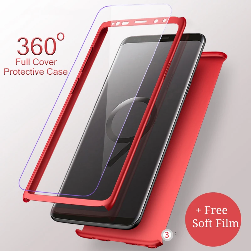 360 Full Body Shockproof Case For Samsung Galaxy S9 S9 Plus Note 8 Matte Hard PC Full Cover For Samsung S8 Phone Case Coque 
360 Full Body Shockproof Case For Samsung Galaxy S9 S9 Plus Note 8 Matte Hard PC Full Cover For Samsung S8 Phone Case Coque