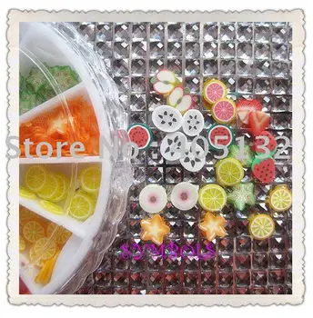 #3 Fruit Mix Free Shipping 200pcs/Wheel 5mm 12 Shapes of Lovely Fruit Polymer Clay Slices Mix
#3 Fruit Mix Free Shipping 200pcs/Wheel 5mm 12 Shapes of Lovely Fruit Polymer Clay Slices Mix