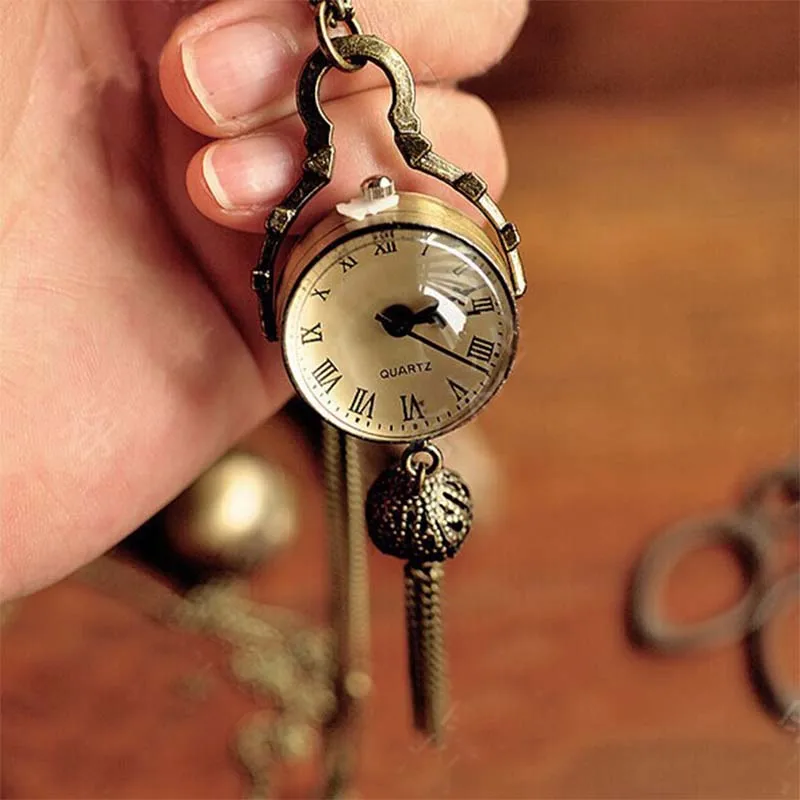 Hanging watch crystal ball retro pocket watches necklace crystal ball pocket Quartz Pocket watch
Hanging watch crystal ball retro pocket watches necklace crystal ball pocket Quartz Pocket watch