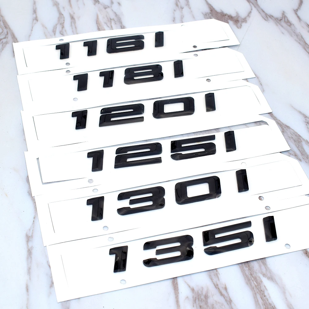 116i 118i 120i 125i 130i 135i car rear boot emblems number letter badge styling For BMW 1 Series E81 E82 E87 E88 F20 F21 emblem
116i 118i 120i 125i 130i 135i car rear boot emblems number letter badge styling For BMW 1 Series E81 E82 E87 E88 F20 F21 emblem