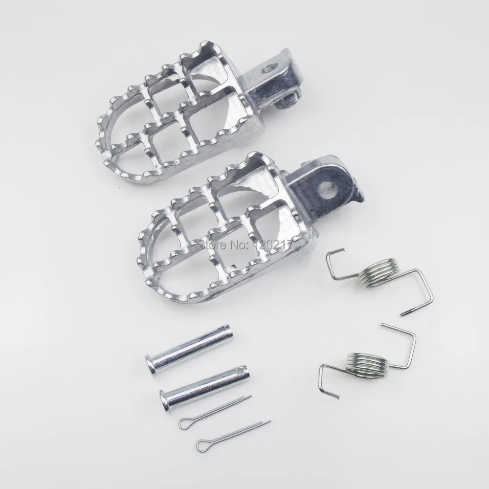LOCHOSHI Новые Алюминиевые Подножки Peg KLX TTR CRF50 CRF70 CRF250 XR50 XR70 PW50 TW200 PW80 Pit Dirt Bike|crf50|crf50