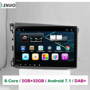 Lenvio RAM 2GB+32GB Octa Core Android 7.1 CAR GPS Navigation For Honda Civic 2012 2013 2014 Stere Radio CAR DVD player WIFI DAB+
Lenvio RAM 2GB+32GB Octa Core Android 7.1 CAR GPS Navigation For Honda Civic 2012 2013 2014 Stere Radio CAR DVD player WIFI DAB+