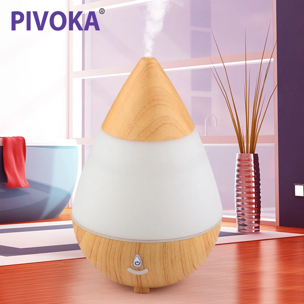 

PIVOKA USB Electric LED Night Light Ultrasonic Aroma Bluetooth Music player Humidifier Air Diffuseur Huile Essentiel Mist Maker