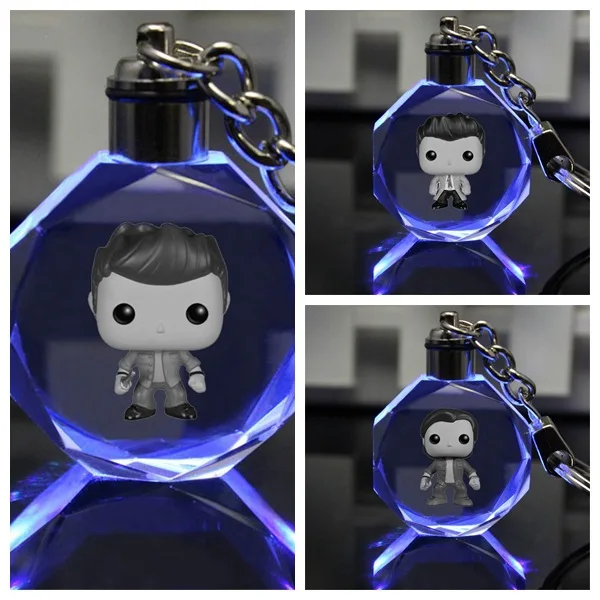 Supernatural keychain Dean Sam Castiel square shape crystal key chain cute fun cartoon Pendant jewelry fashion personalized LED
Supernatural keychain Dean Sam Castiel square shape crystal key chain cute fun cartoon Pendant jewelry fashion personalized LED