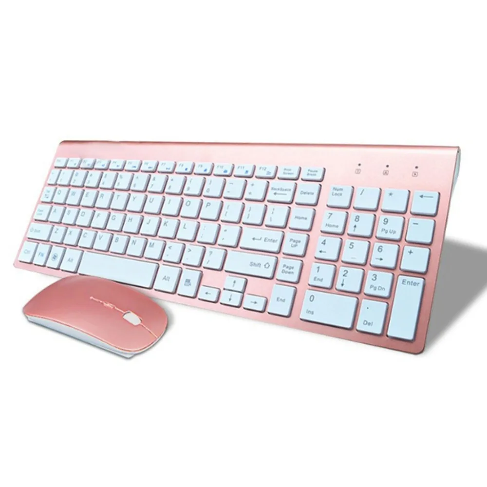 hot-Smooth Body 2.4GHz Wireless Keyboard and Mouse Combo 102 Keys Low-noise Wireless Keyboard Mouse for Mac Pc WindowsXP/7/10
hot-Smooth Body 2.4GHz Wireless Keyboard and Mouse Combo 102 Keys Low-noise Wireless Keyboard Mouse for Mac Pc WindowsXP/7/10
