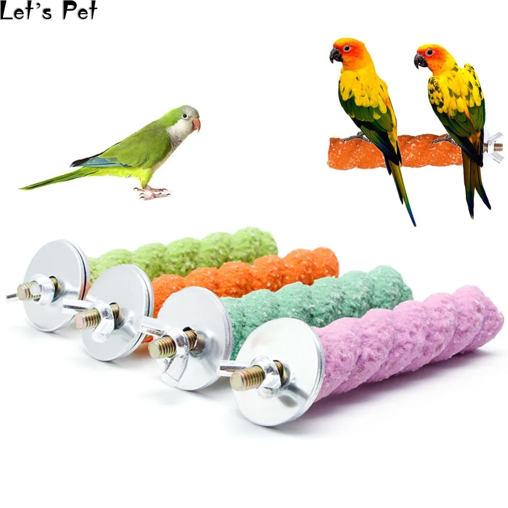 Let's Pet Colorful Pet Bird Cage 2*8/2*16 Paw Grinding Parrot Parakeet Perch Stand Platform Hot
Let's Pet Colorful Pet Bird Cage 2*8/2*16 Paw Grinding Parrot Parakeet Perch Stand Platform Hot