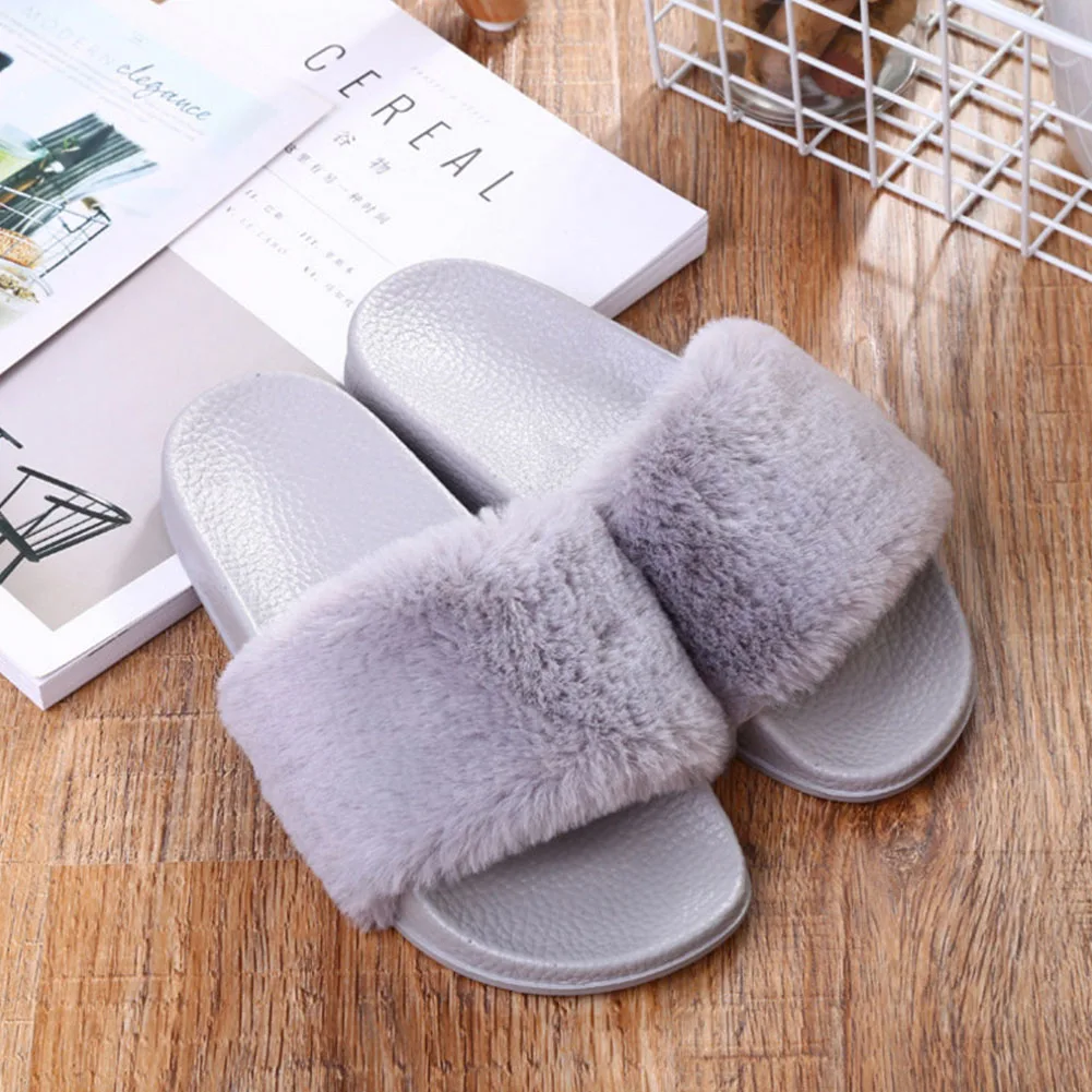 Women Flip Flops Autumn Spring Flat Shoes Ladies Casual Non-Slip Plush Easy Matching Faux Fur Slippers Indoor Shoes Fabala
Women Flip Flops Autumn Spring Flat Shoes Ladies Casual Non-Slip Plush Easy Matching Faux Fur Slippers Indoor Shoes Fabala