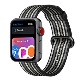 Sport Woven Nylon band For Apple Watch strap 42mm/38mm apple watch 4 band 44mm 40mm iwatch series 4/3/2/1 bracelet fabric correa
Sport Woven Nylon band For Apple Watch strap 42mm/38mm apple watch 4 band 44mm 40mm iwatch series 4/3/2/1 bracelet fabric correa