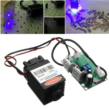 Focusable high power 1.6W 450nm blue laser module with TTL 12V input Wood carving
Focusable high power 1.6W 450nm blue laser module with TTL 12V input Wood carving