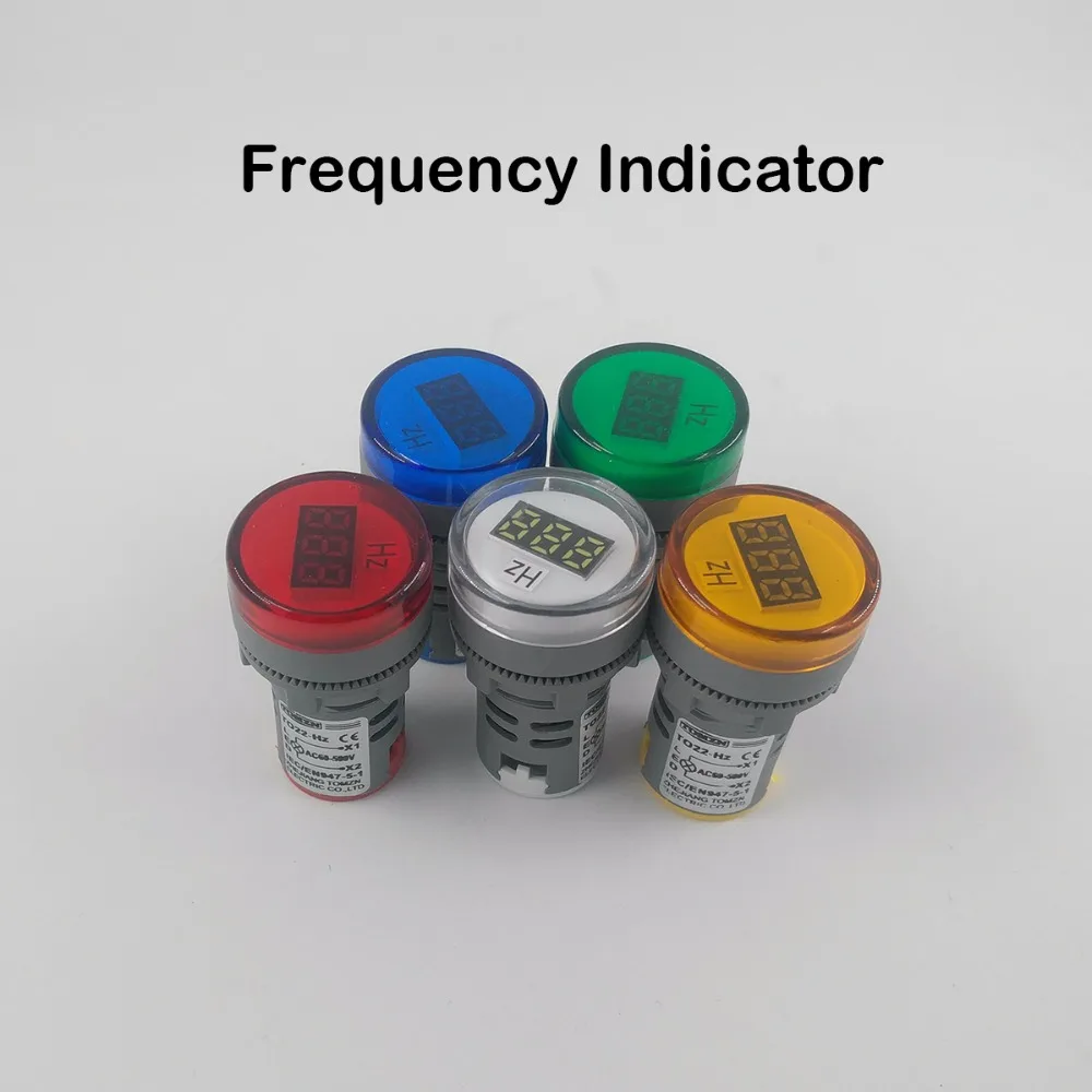 TOMZN AC 0-100Hz Hz 22MM LED frequency meter indicator pilot light Red Yellow Green white Blue
TOMZN AC 0-100Hz Hz 22MM LED frequency meter indicator pilot light Red Yellow Green white Blue