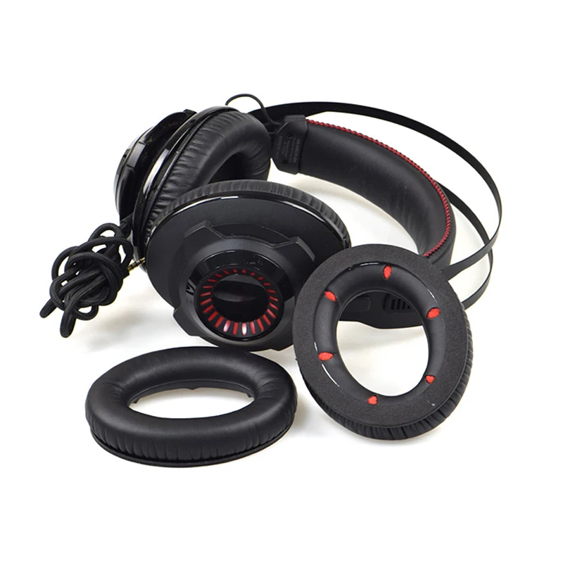 Replacement Ear Pads Earpad Cushion Pillow Parts Cover for Kingston HyperX Cloud Revolver Gaming Headset Headphone HX-HSCR-BK/NA
Replacement Ear Pads Earpad Cushion Pillow Parts Cover for Kingston HyperX Cloud Revolver Gaming Headset Headphone HX-HSCR-BK/NA