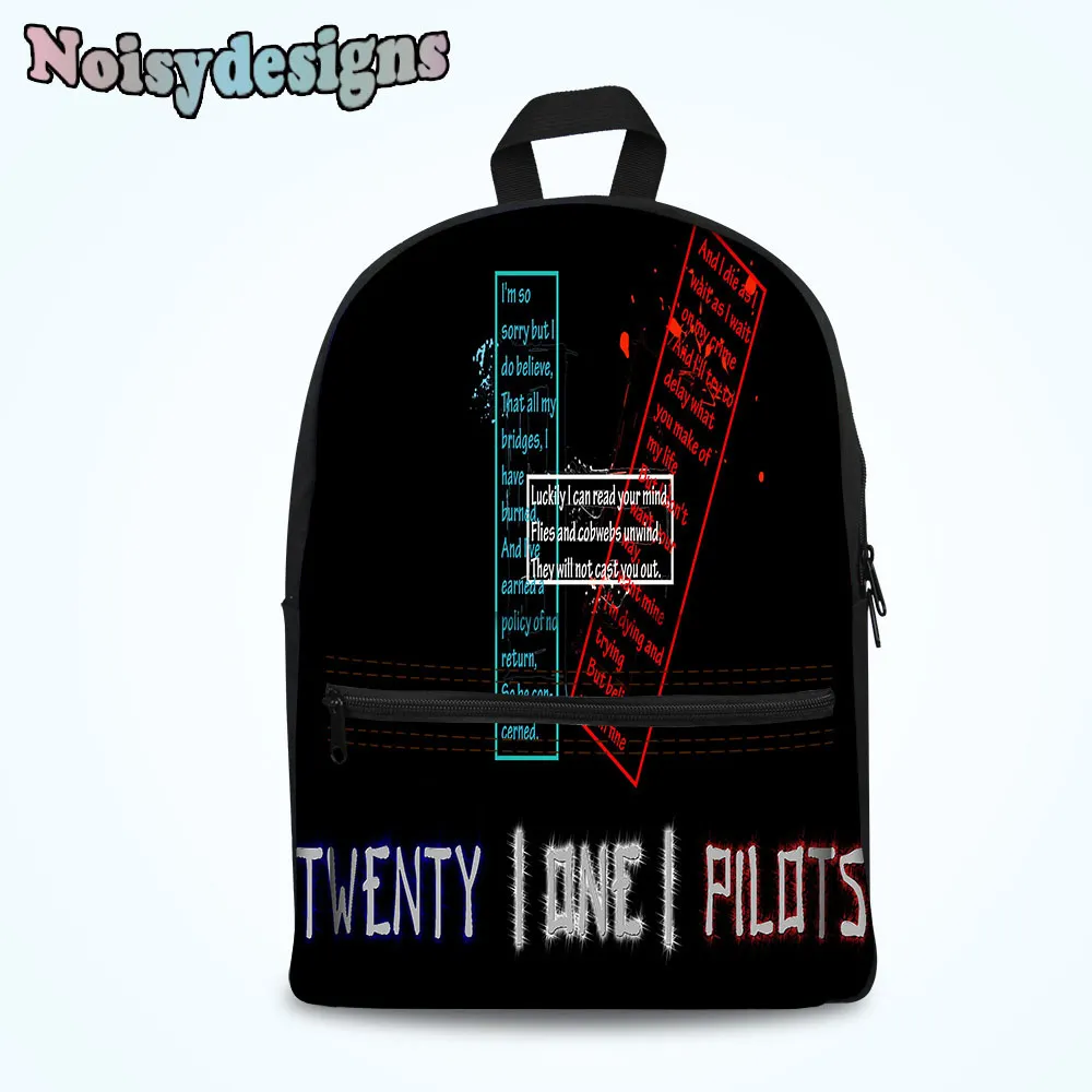 Twenty One Pilots Cartoon Printed Primary School Bag Women Backpack Canvas Backpacks for Teenager Boys Girls School Bags Mochila
Twenty One Pilots Cartoon Printed Primary School Bag Women Backpack Canvas Backpacks for Teenager Boys Girls School Bags Mochila