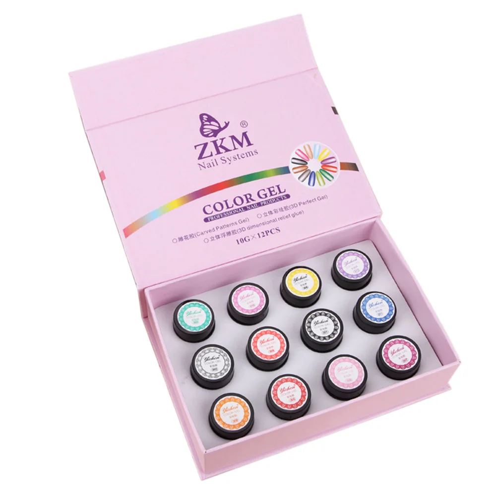12 Colors Pure Colors Soak Off UV LED Gel Venalisa DIY French Gel Polish Design Nail Painting Color 3D Perfect Gel Varnish
12 Colors Pure Colors Soak Off UV LED Gel Venalisa DIY French Gel Polish Design Nail Painting Color 3D Perfect Gel Varnish