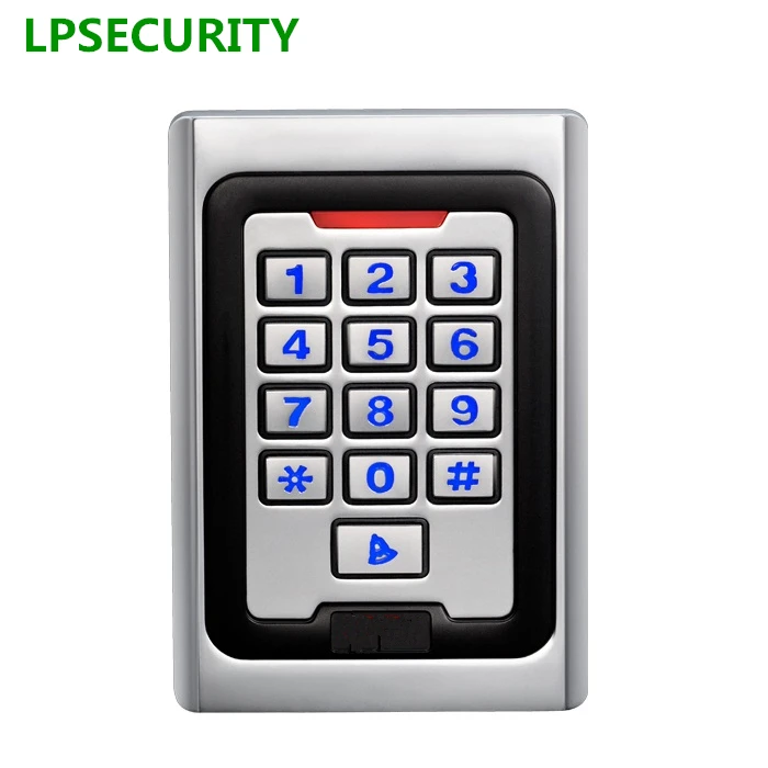 LPSECURITY наружная светодиодная клавиатура с металлическим автономным контролем