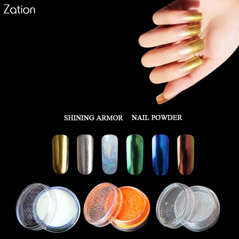 Zation Nail Pigment Chrome DIY Decorations Dust Nail Holographic Pigment Glitter Nails Decoration Powder Nail Manicure 1Set
Zation Nail Pigment Chrome DIY Decorations Dust Nail Holographic Pigment Glitter Nails Decoration Powder Nail Manicure 1Set