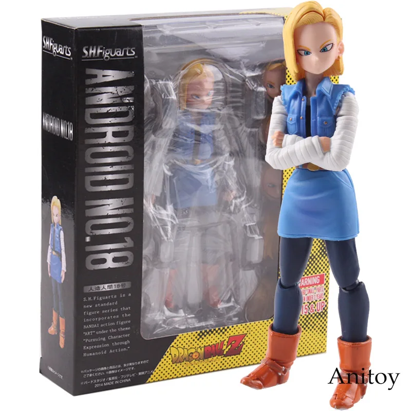 SHF Dragon Ball Z Android NO.18 PVC Action Figure Dragon Ball Android 18 Collectible Model Toy
SHF Dragon Ball Z Android NO.18 PVC Action Figure Dragon Ball Android 18 Collectible Model Toy