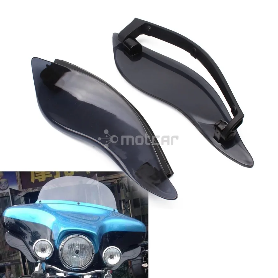 1pair Motorcycle ABS Plastic Side Wings Wind Air Deflectors Smoke LENS for Harley Touring Street Glide 2014-2016
1pair Motorcycle ABS Plastic Side Wings Wind Air Deflectors Smoke LENS for Harley Touring Street Glide 2014-2016