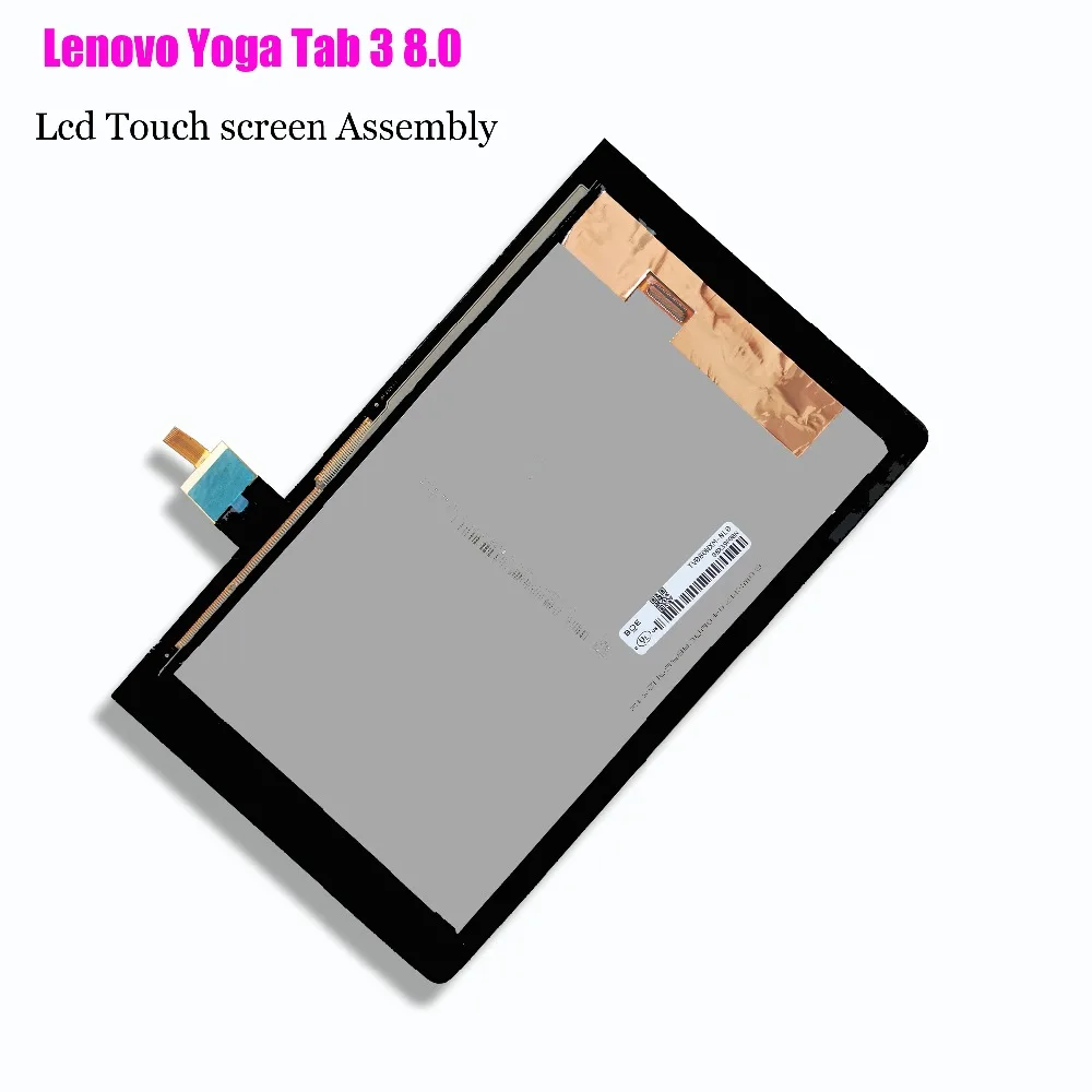 Для Lenovo Yoga Tab 3 8 0 YT3 850M 850F 850L ЖК дисплей с сенсорным экраном дигитайзер в сборе