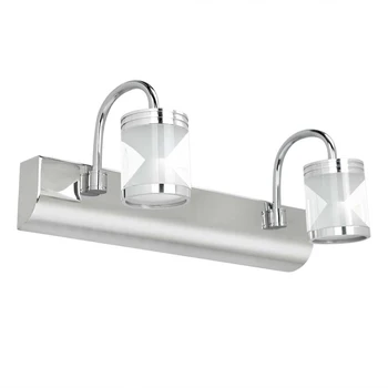 High Modern Bathroom Stainless Steel LED Bathroom Make-up Lighting Under Cabinet Lights Wall Fixture (Warm White-2 lights)
High Modern Bathroom Stainless Steel LED Bathroom Make-up Lighting Under Cabinet Lights Wall Fixture (Warm White-2 lights)