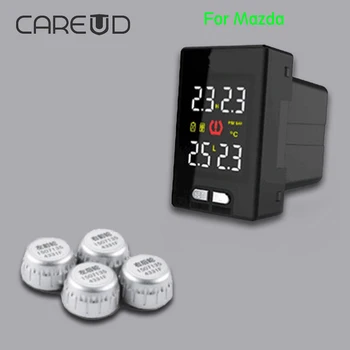 CAREUD TMPS for Mazda Car Tire Pressure Monitoring System+ 4pcs Mini ExternalSensors Real-time Tyre Security Alarm
CAREUD TMPS for Mazda Car Tire Pressure Monitoring System+ 4pcs Mini ExternalSensors Real-time Tyre Security Alarm