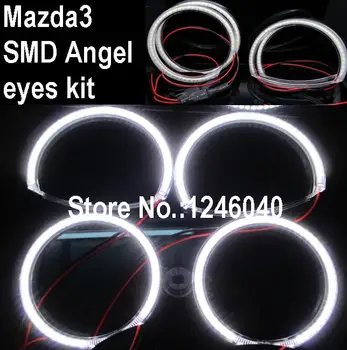 Super high brightness SMD3528 LED Mazda3 Angel eyes kit light halo ring for MAZDA3 M3 Sedan hatchback 2004-2009 cars top quality
Super high brightness SMD3528 LED Mazda3 Angel eyes kit light halo ring for MAZDA3 M3 Sedan hatchback 2004-2009 cars top quality