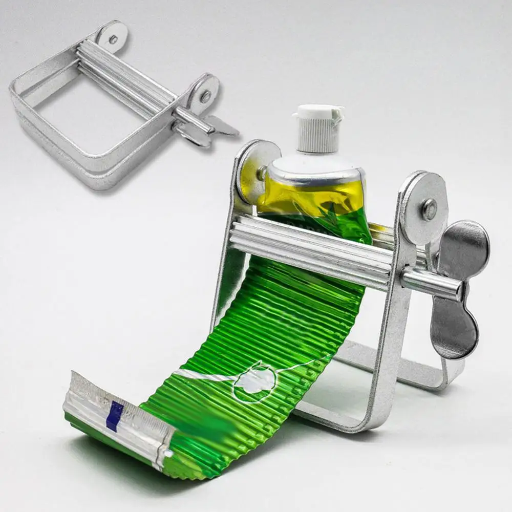 Portable Tube Squeezer Lazy Toothpaste Dispenser Metal Squeezing Tools Hair Color Dye Cosmetic Paint Squeezer Tube Wringer
Portable Tube Squeezer Lazy Toothpaste Dispenser Metal Squeezing Tools Hair Color Dye Cosmetic Paint Squeezer Tube Wringer