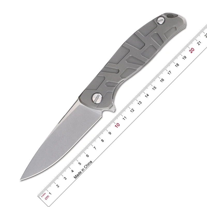 Green thorn F95 Flipper folding knife bearing M390 blade TC4 Titanium handle outdoor camping hunting pocket fruit knife EDC tool
Green thorn F95 Flipper folding knife bearing M390 blade TC4 Titanium handle outdoor camping hunting pocket fruit knife EDC tool