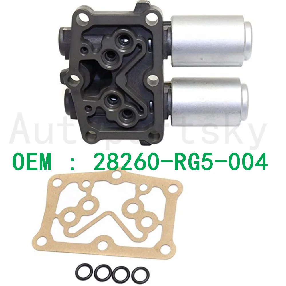 Transmission Dual Linear Solenoid & Gasket 28260-RG5-004 For Honda Civic Auto Replacement Repair Part 28260RG5004 28260 RG5 004
Transmission Dual Linear Solenoid & Gasket 28260-RG5-004 For Honda Civic Auto Replacement Repair Part 28260RG5004 28260 RG5 004