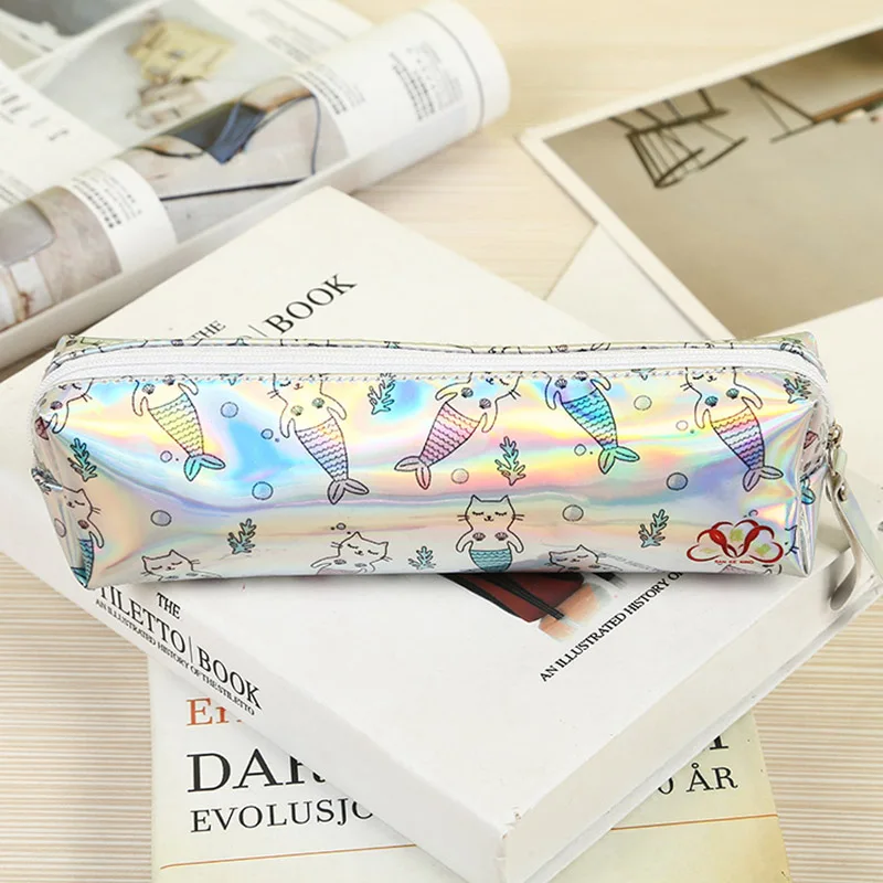 Laser Rainbow Unicorn Pencil Case Cactus Mermaid Pencil Bag For Kids Girls Gifts Pen Box School Pencilcase Stationery Supplies
Laser Rainbow Unicorn Pencil Case Cactus Mermaid Pencil Bag For Kids Girls Gifts Pen Box School Pencilcase Stationery Supplies