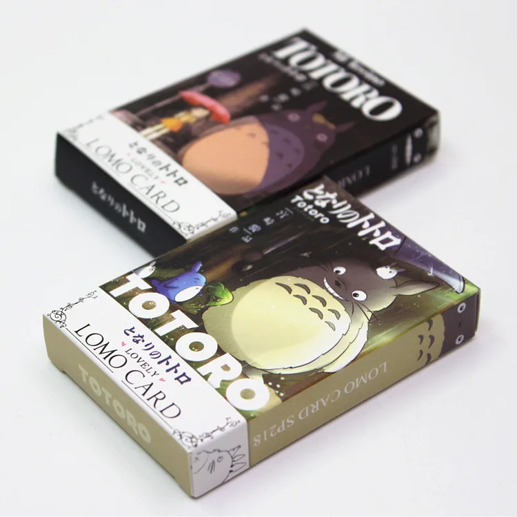 28 pcs/pack Cartoon Totoro Mini Lomo Greeting Card Postcard Birthday Letter Envelope Gift Card Set Message Card 
28 pcs/pack Cartoon Totoro Mini Lomo Greeting Card Postcard Birthday Letter Envelope Gift Card Set Message Card