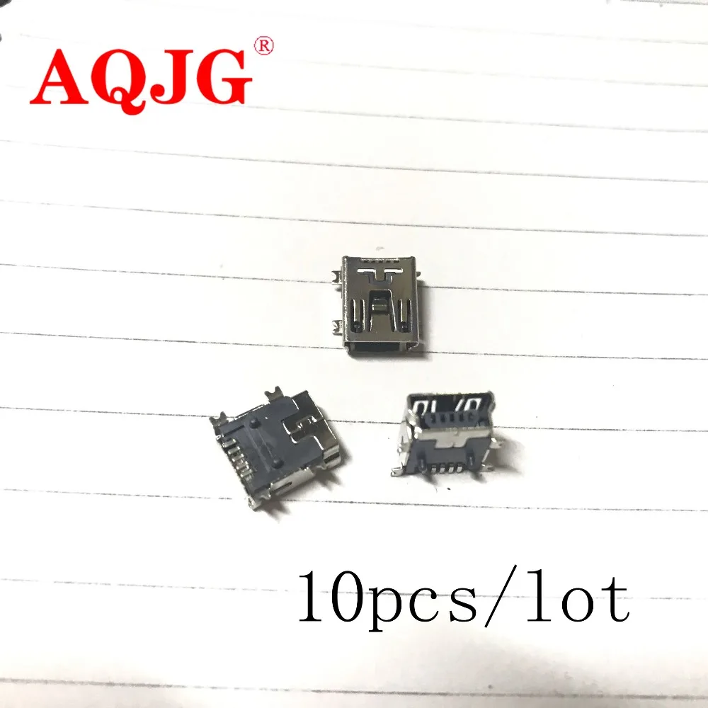 Гнездовой порт Mini USB Type B, 10 шт., 5-контактный, 180 градусов, SMD, SMT, разъем для печатной платы
Гнездовой порт Mini USB Type B, 10 шт., 5-контактный, 180 градусов, SMD, SMT, разъем для печатной платы