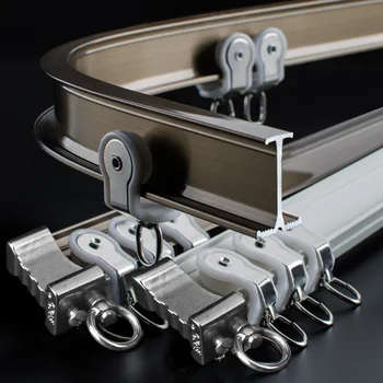 Heavy-Duty Flexible Track for Bay Window Aluminum Alloy Silent Curtain Accessories Customize Size
Heavy-Duty Flexible Track for Bay Window Aluminum Alloy Silent Curtain Accessories Customize Size