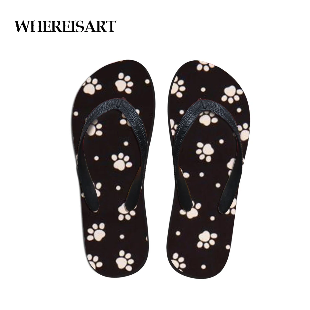 WHEREISART Summer Fashion Men's Flip Flops 3D Dog Footprint Beach Sandals for Men Flat Slippers non-slip Shoes Sandals pantufa
WHEREISART Summer Fashion Men's Flip Flops 3D Dog Footprint Beach Sandals for Men Flat Slippers non-slip Shoes Sandals pantufa