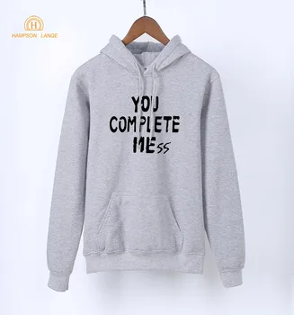 You Complete Mess Me Letters Print Women's Funny Hoodies Sweatshirts 2020 Spring Autumn Casual Women Pullovers Harajuku Hoodie
You Complete Mess Me Letters Print Women's Funny Hoodies Sweatshirts 2020 Spring Autumn Casual Women Pullovers Harajuku Hoodie
