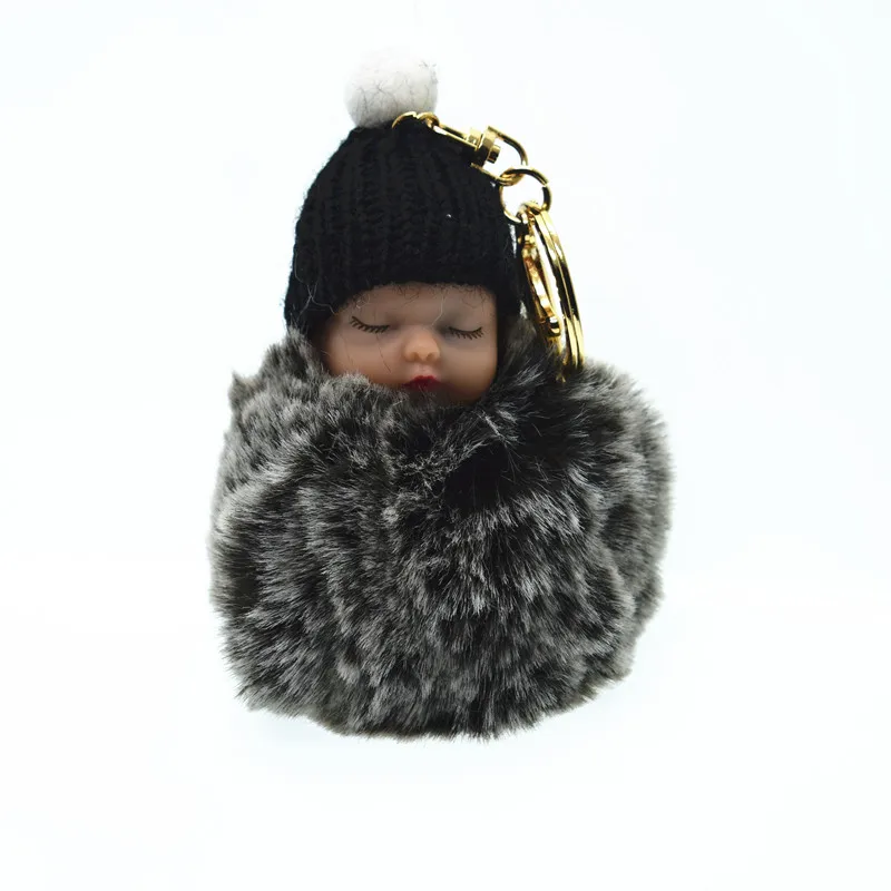 1Pcs Cute Fluffy Sleeping Baby Keychain Pompom Rabbit Fur Ball Key Chain Car Keyring Women Key Holder Bag Pendant Charm Jewelery
1Pcs Cute Fluffy Sleeping Baby Keychain Pompom Rabbit Fur Ball Key Chain Car Keyring Women Key Holder Bag Pendant Charm Jewelery