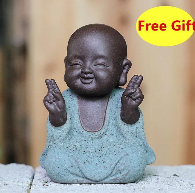 Small Monk Tea Pet Ornaments Little Monk Boutique Purple Sand Tea Pet Handmade Ceramic Tea Accessories Home Decoration Crafts
Small Monk Tea Pet Ornaments Little Monk Boutique Purple Sand Tea Pet Handmade Ceramic Tea Accessories Home Decoration Crafts