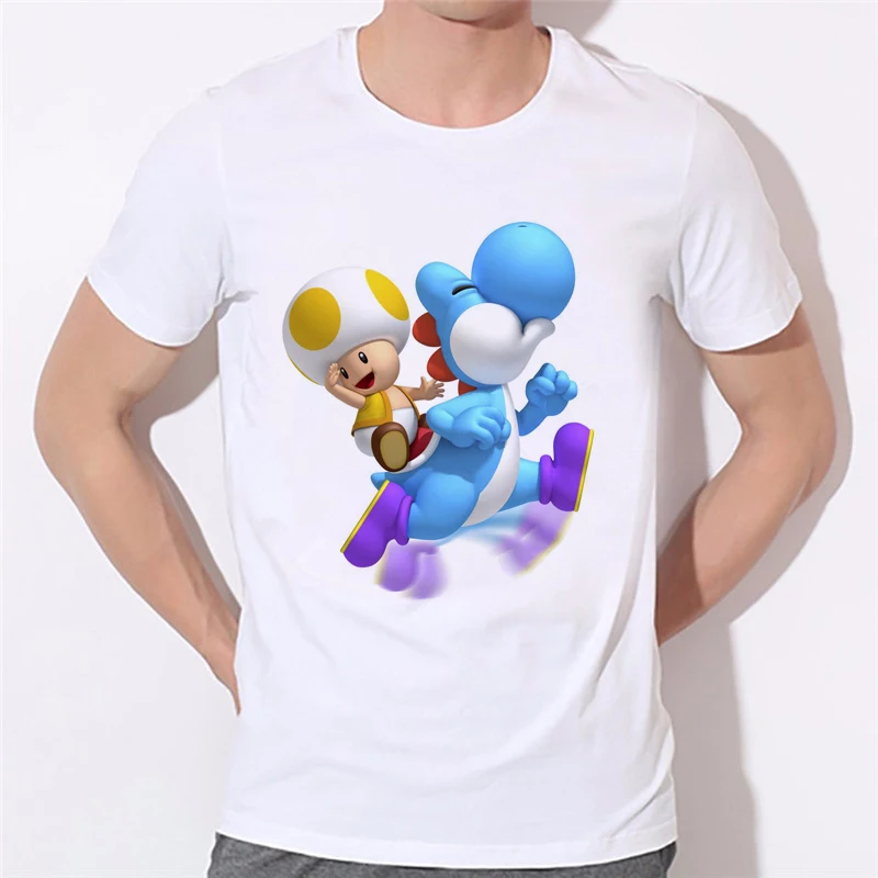 Men T-shirt Swag Cartoon Brand Clothing T-Shirt Men anime Super Mario Print Nintendo Camisetas Hip Hop t shirt 37N-64#
Men T-shirt Swag Cartoon Brand Clothing T-Shirt Men anime Super Mario Print Nintendo Camisetas Hip Hop t shirt 37N-64#
