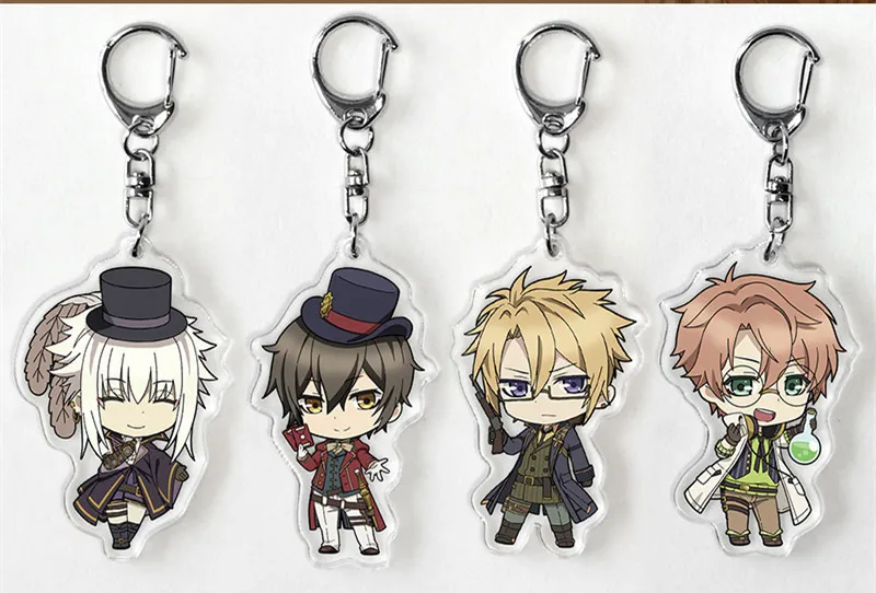 Anime Code:Realize Lupin Helsing Impey Barbicane Victor Germain Keychain Keyring Halloween Cosplay Keychain Keyring Gift
Anime Code:Realize Lupin Helsing Impey Barbicane Victor Germain Keychain Keyring Halloween Cosplay Keychain Keyring Gift