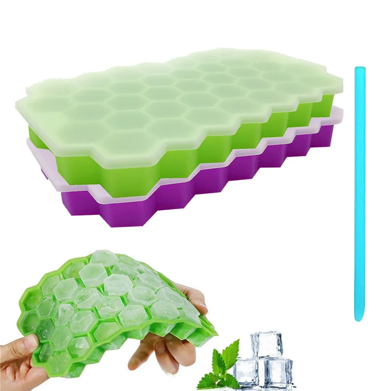 2PC honeycomb silicone ice tray mold with cover Fruit Ice Cube Maker DIY Creative Small Ice Cube Mold Kitchen Accessories #30
2PC honeycomb silicone ice tray mold with cover Fruit Ice Cube Maker DIY Creative Small Ice Cube Mold Kitchen Accessories #30