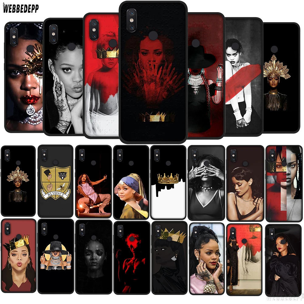 Силиконовый чехол Queen Rihanna из ТПУ для Xiaomi Redmi 7A 8A K20 Note 8 Mi 9T A3 Pro мягкий | Мобильные