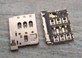 30pcs/lot sim card reader socket connector forHTC desire 816 816W D816T d610t
30pcs/lot sim card reader socket connector forHTC desire 816 816W D816T d610t