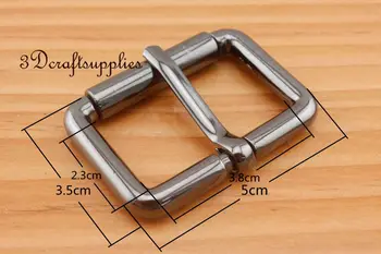 belt buckle roller hardware pin buckle 1 1/2 inch gunmetal 6 pcs P116
belt buckle roller hardware pin buckle 1 1/2 inch gunmetal 6 pcs P116